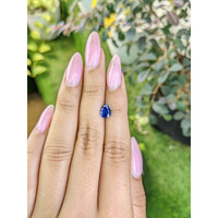1.04 Ct. Blue Sapphire from Ceylon (Sri Lanka) Life Style