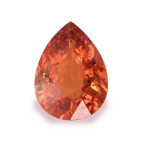 1.35 Ct. Orange Sapphire from Madagascar Video