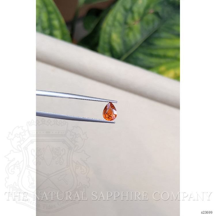 1.35 Ct. Orange Sapphire from Madagascar