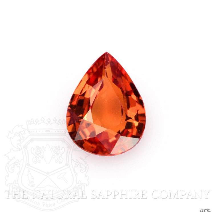 1.67 Ct. Reddish Orange Sapphire from Madagascar