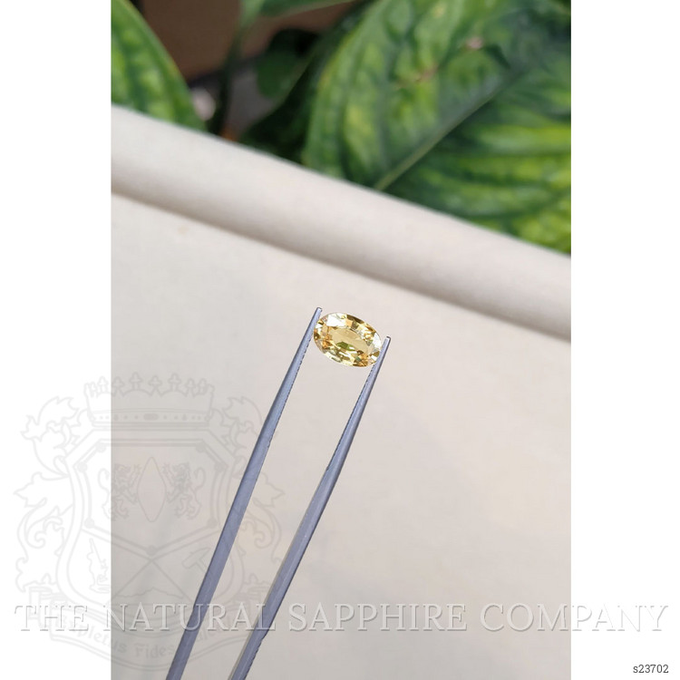 2.18 Ct. Yellow Sapphire from Madagascar