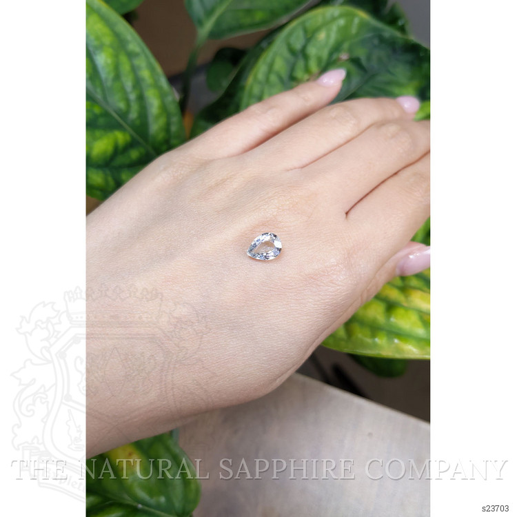 1.91 Ct. Bluish Grey Sapphire from Madagascar