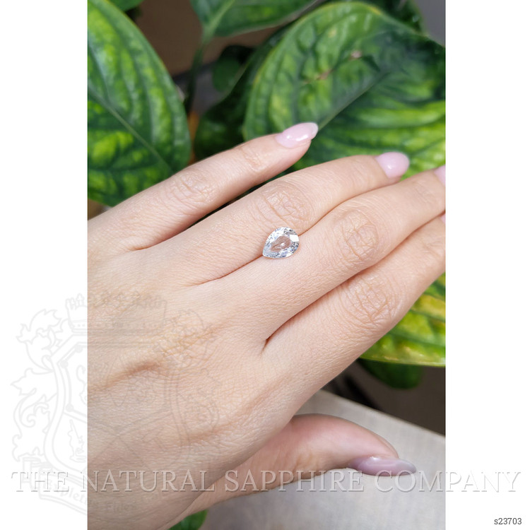 1.91 Ct. Bluish Grey Sapphire from Madagascar