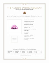 2.78 Ct. Pink Cabochon Sapphire from Madagascar Scan Report