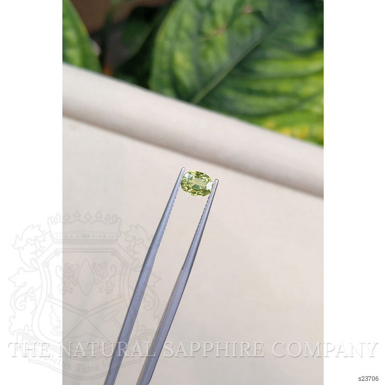 1.09 Ct. Green Sapphire from Madagascar