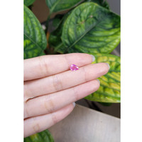 0.93 Ct. Pink Sapphire from Madagascar Life Style