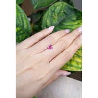 1.37 Ct. Pink Sapphire from Madagascar Life Style