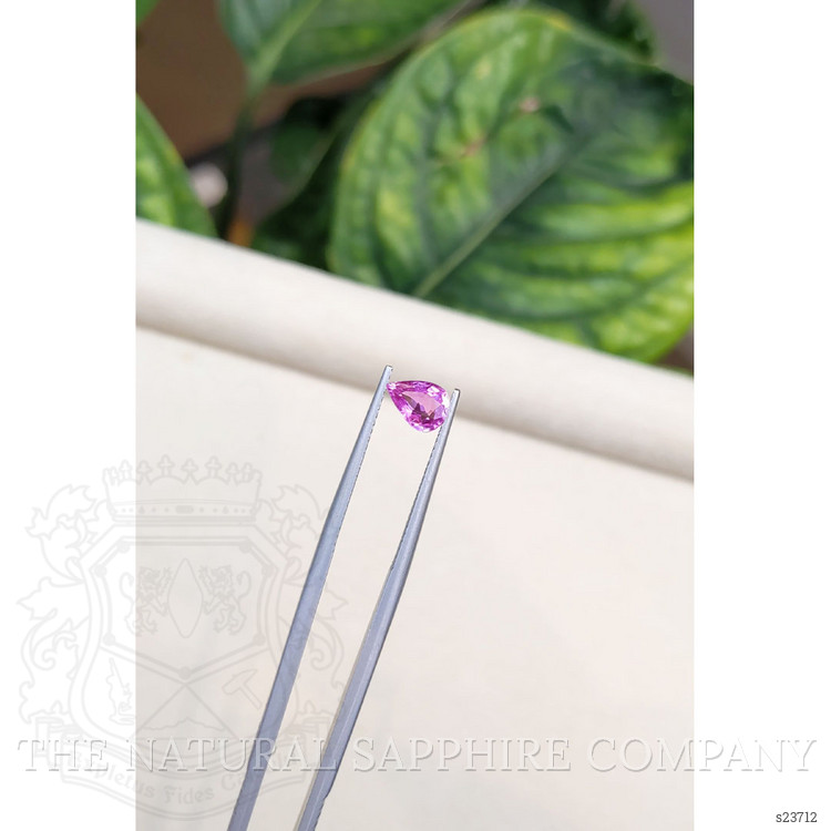 0.85 Ct. Pinkish Purple Sapphire from Madagascar