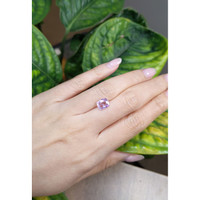 2.42 Ct. Purple Sapphire from Madagascar Life Style