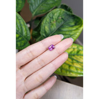 2.44 Ct. Purple Sapphire from Madagascar Life Style