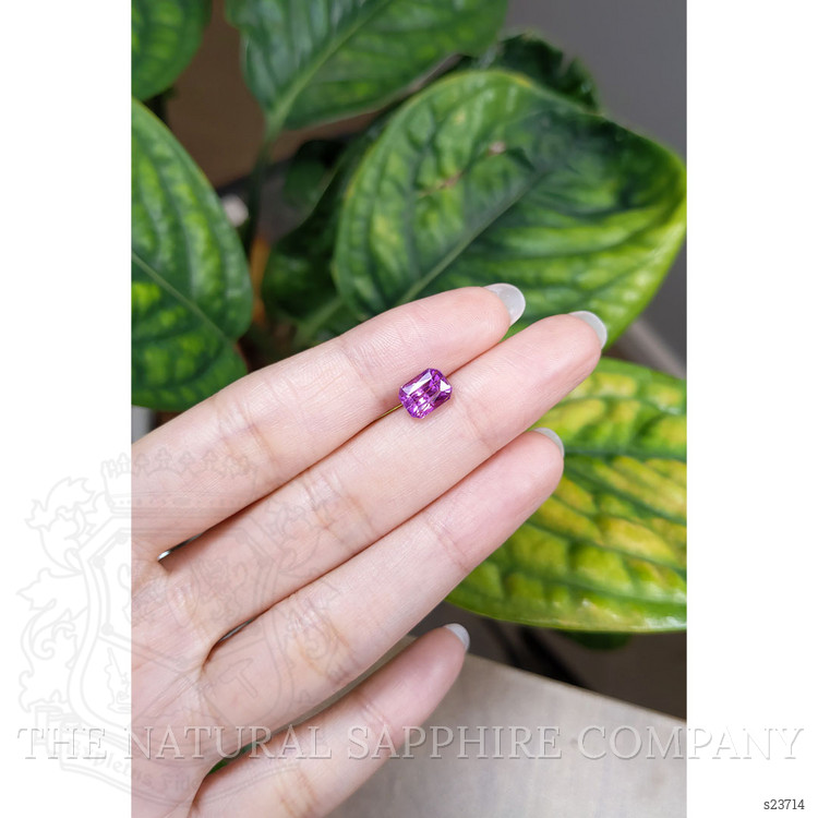 2.44 Ct. Purple Sapphire from Madagascar
