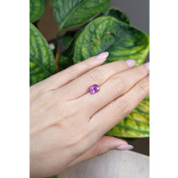 2.44 Ct. Purple Sapphire from Madagascar Life Style
