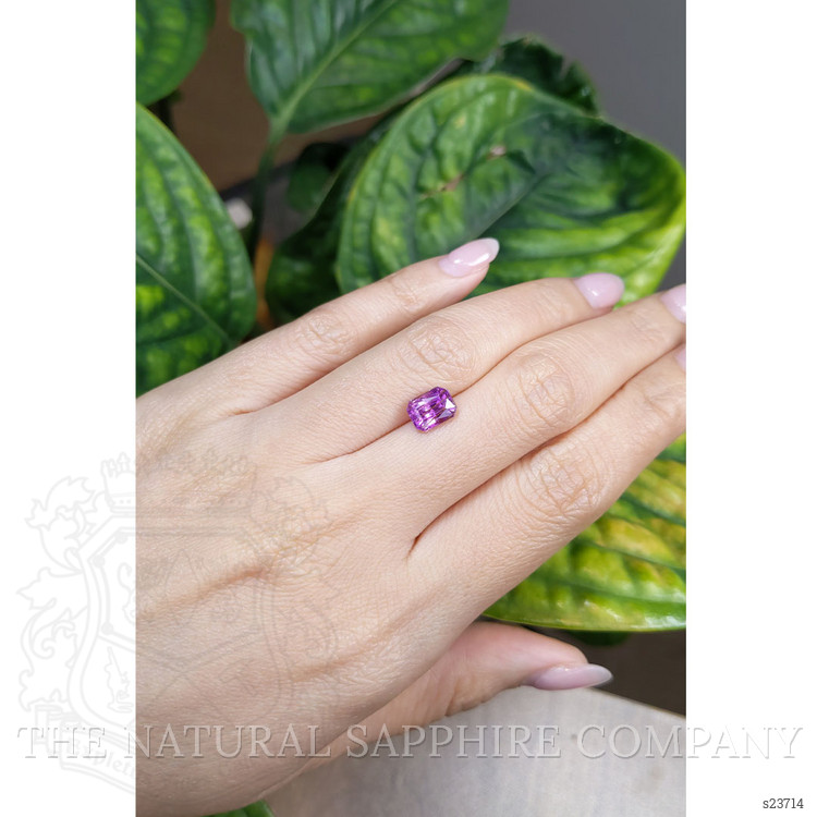 2.44 Ct. Purple Sapphire from Madagascar