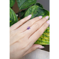 1.03 Ct. Purple Sapphire from Madagascar Life Style