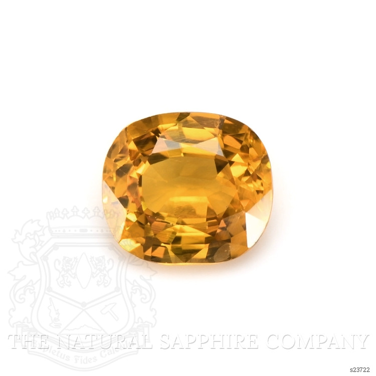1.41 Ct. Orangish Yellow Sapphire from Madagascar
