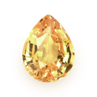 2.02 Ct. Orangish Yellow Sapphire from Madagascar Video