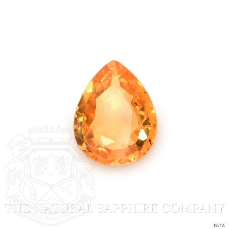 1.68 Ct. Yellowish Orange Sapphire from Madagascar