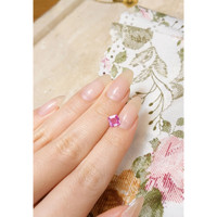 0.86 Ct. Pink Sapphire from Madagascar Life Style