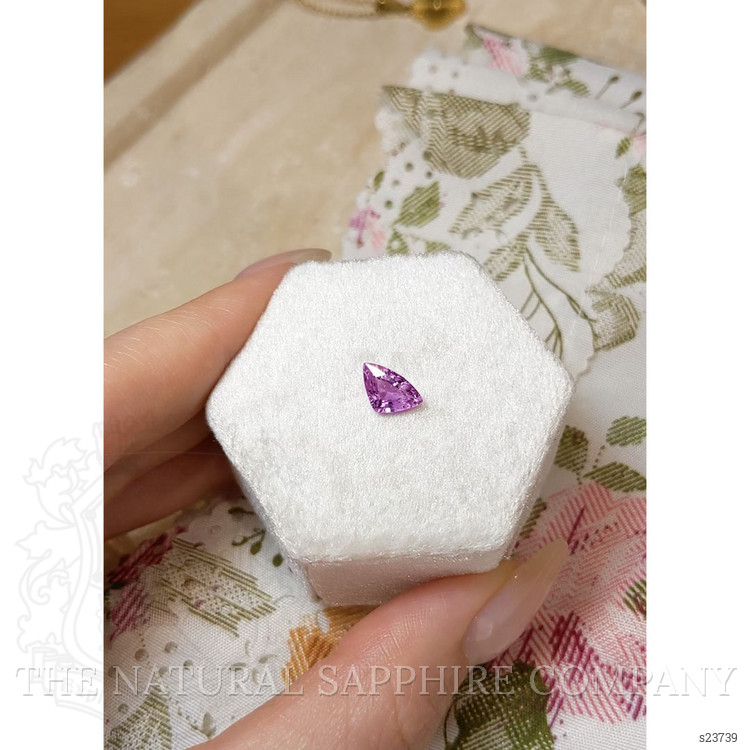 1.23 Ct. Purplish Pink Sapphire from Madagascar