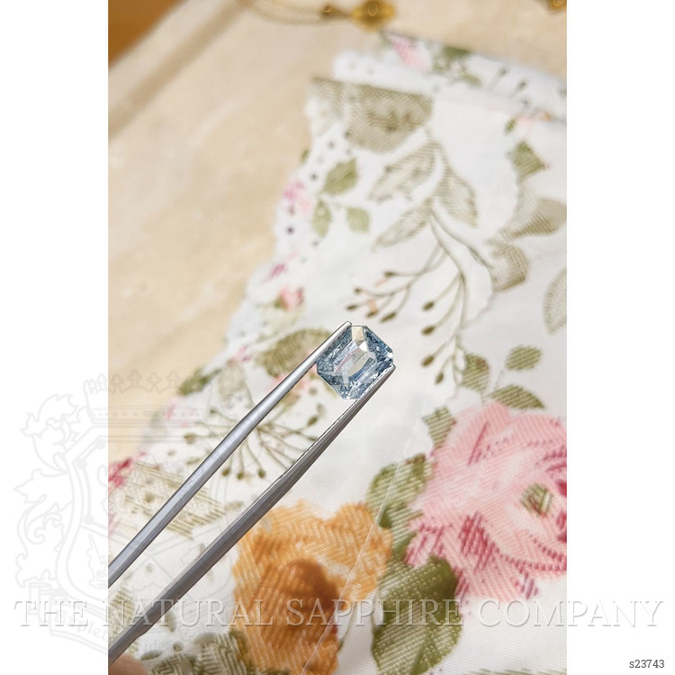 3.06 Ct. Greenish Blue Sapphire from Madagascar