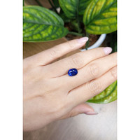 3.53 Ct. Blue Sapphire from Ceylon (Sri Lanka) Life Style