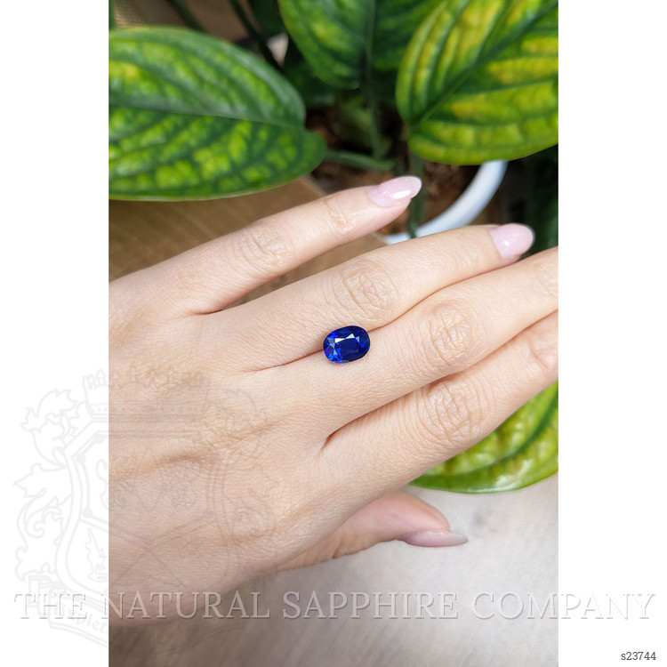 3.53 Ct. Blue Sapphire from Ceylon (Sri Lanka)