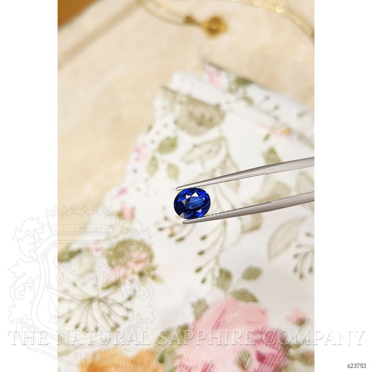 2.60 Ct. Blue Sapphire from Ceylon (Sri Lanka)