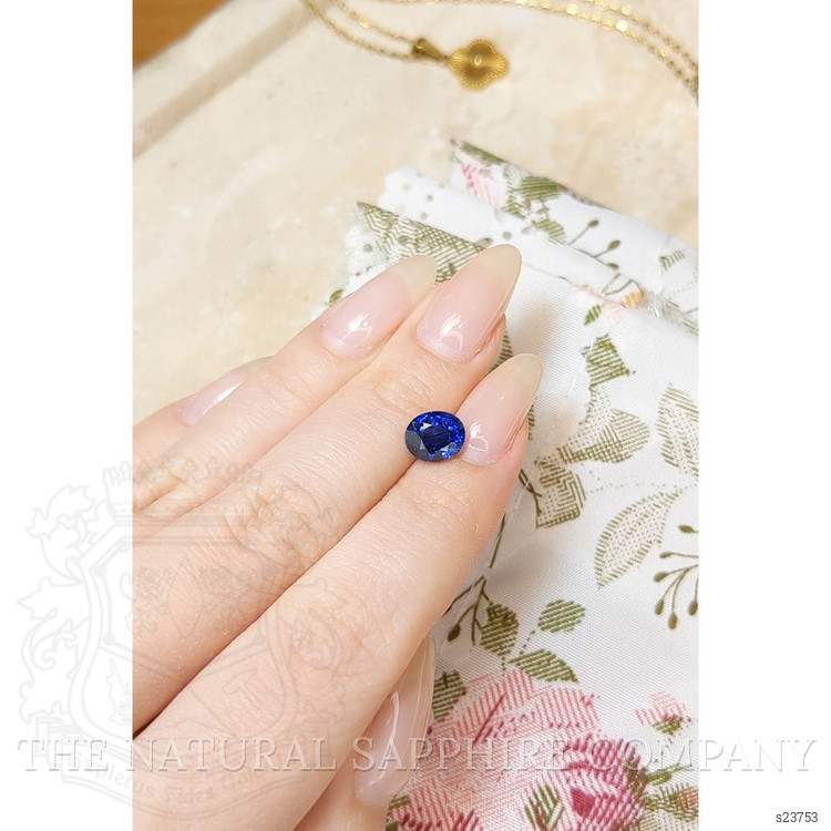 2.60 Ct. Blue Sapphire from Ceylon (Sri Lanka)