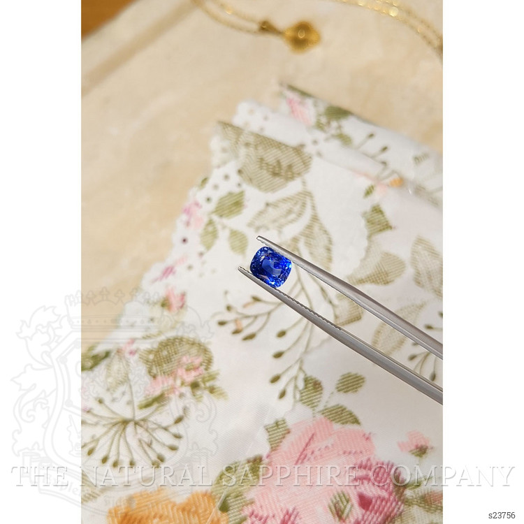 1.95 Ct. Blue Sapphire from Ceylon (Sri Lanka)