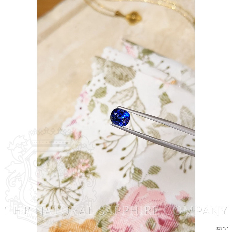2.53 Ct. Blue Sapphire from Ceylon (Sri Lanka)