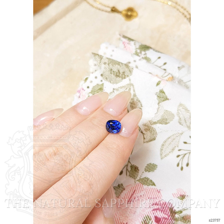 2.53 Ct. Blue Sapphire from Ceylon (Sri Lanka)