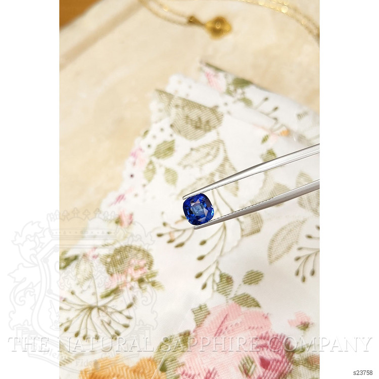 2.57 Ct. Blue Sapphire from Ceylon (Sri Lanka)