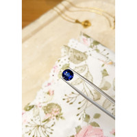 2.14 Ct. Blue Sapphire from Ceylon (Sri Lanka) Life Style