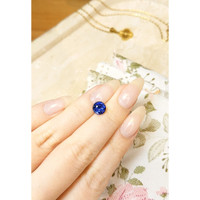 1.95 Ct. Blue Sapphire from Ceylon (Sri Lanka) Life Style