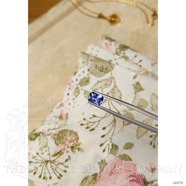 2.04 Ct. Blue Sapphire from Ceylon (Sri Lanka)