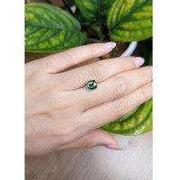2.07 Ct. Green Sapphire from Ceylon (Sri Lanka) Life Style