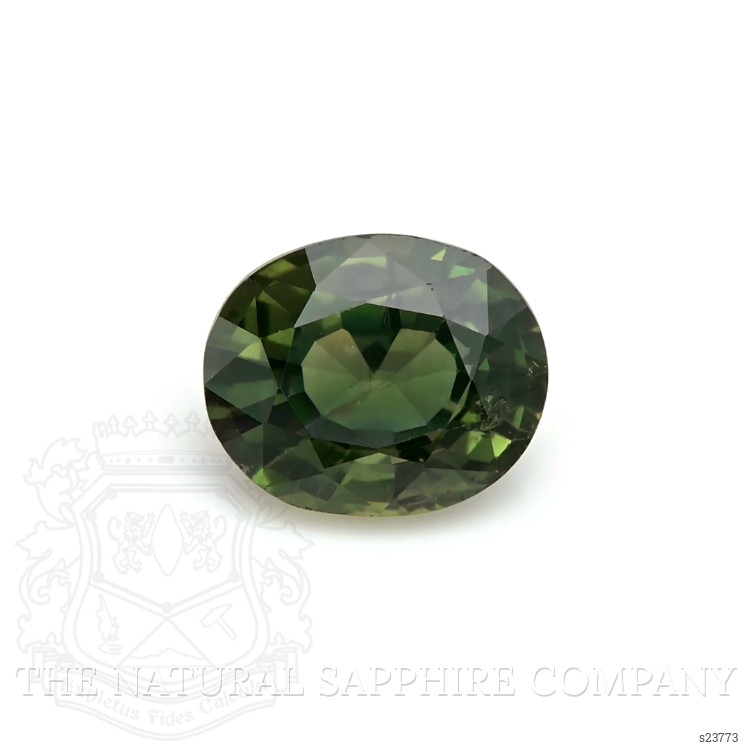 2.33 Ct. Green Sapphire from Ceylon (Sri Lanka)