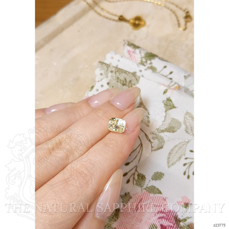 3.16 Ct. Yellow Sapphire from Ceylon (Sri Lanka)