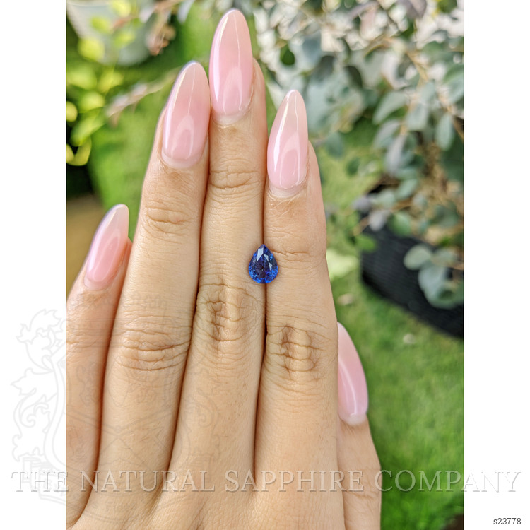 1.54 Ct. Blue Sapphire from Ceylon (Sri Lanka)
