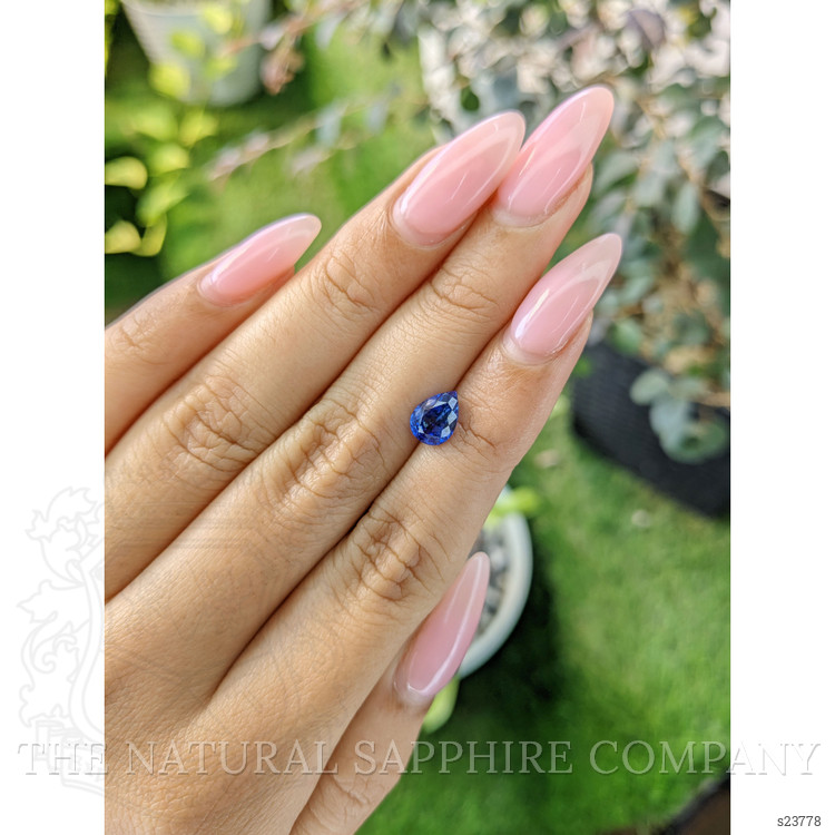 1.54 Ct. Blue Sapphire from Ceylon (Sri Lanka)