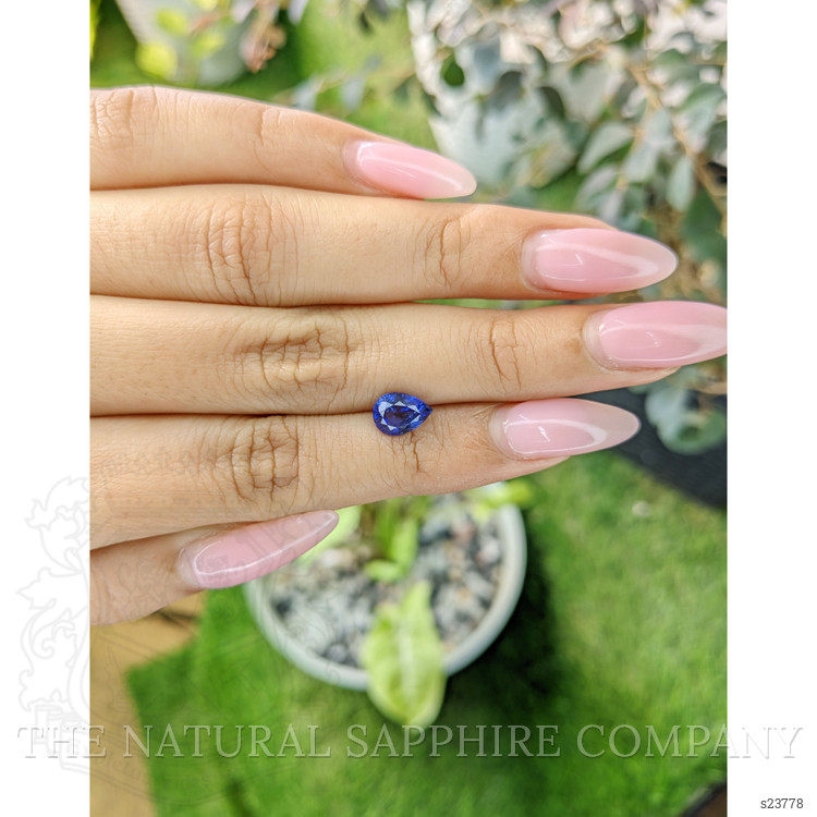 1.54 Ct. Blue Sapphire from Ceylon (Sri Lanka)
