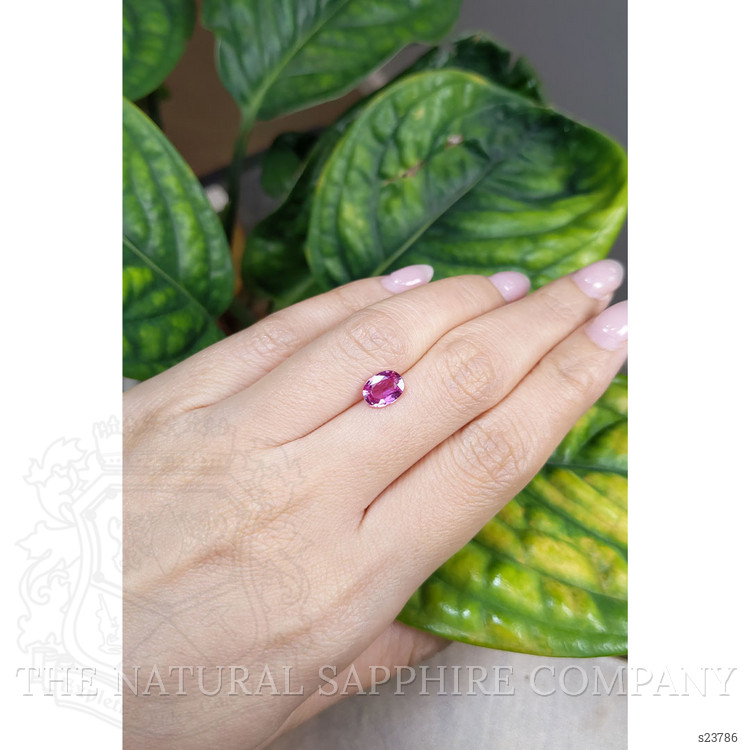 1.55 Ct. Pink Sapphire from Ceylon (Sri Lanka)