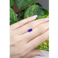 1.16 Ct. Blue Sapphire from Ceylon (Sri Lanka) Life Style