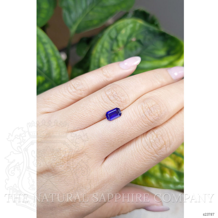 1.16 Ct. Blue Sapphire from Ceylon (Sri Lanka)