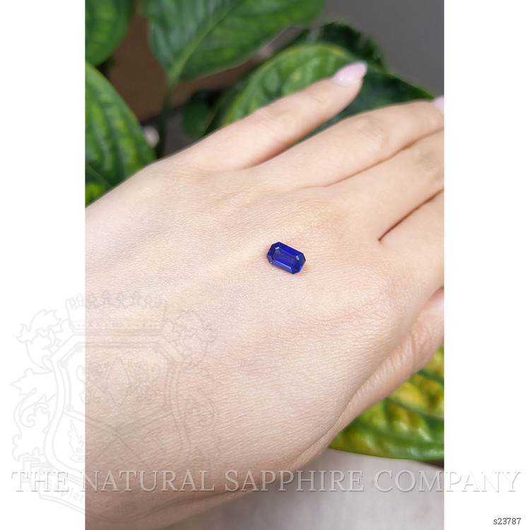 1.16 Ct. Blue Sapphire from Ceylon (Sri Lanka)