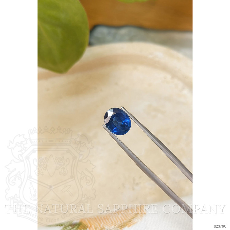 3.81 Ct. Blue Sapphire from Ceylon (Sri Lanka)