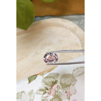 7.81 Ct. Peach Sapphire from Ceylon (Sri Lanka) Life Style