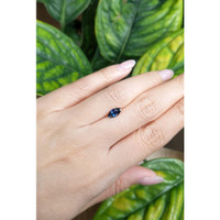 0.97 Ct. Blue Sapphire from Australia Life Style