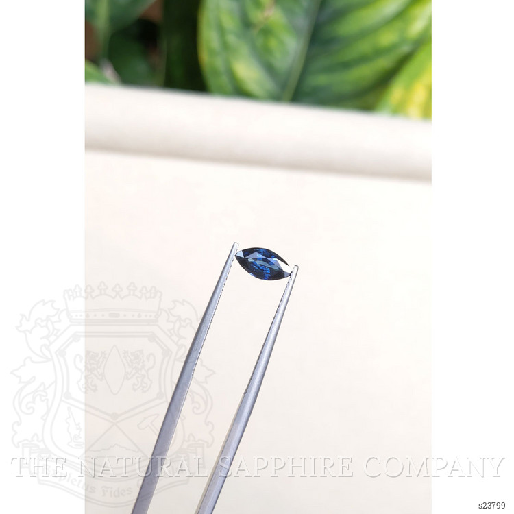 0.97 Ct. Blue Sapphire from Australia