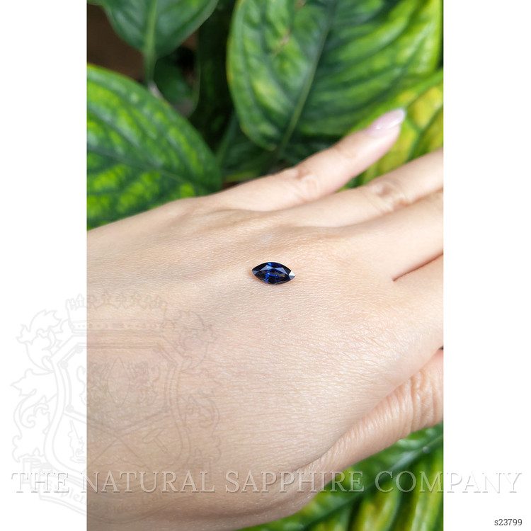 0.97 Ct. Blue Sapphire from Australia